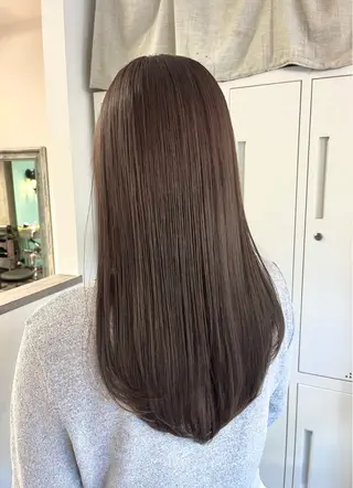 ミディアム レディースカット 金山/hina🍃のヘアスタイル