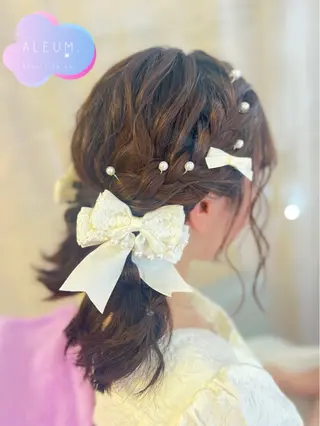 ヘアアレンジ 🌈ALEUM.🌈 アルムのマツエク・マツパデザイン