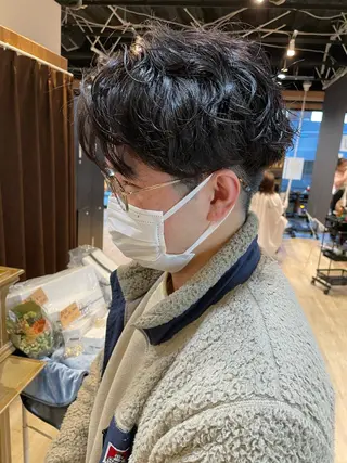 パーマ 髪質改善/ブリーチ 田代 龍我のヘアスタイル