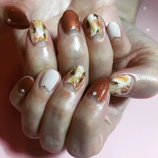 ミディアム ネイル 古川 里美のネイルデザイン