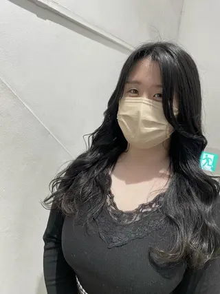 ロング カラー ✨くびれスタイル✨️ 戸嶋穂乃香のヘアスタイル