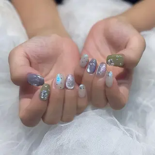 ネイル 新井 ひなののネイルデザイン