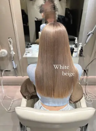 ロング カラー 表参道/ハイトーン /yuiのヘアスタイル