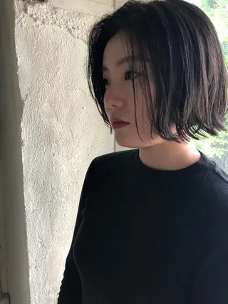 ショート せこぐち まいのヘアスタイル