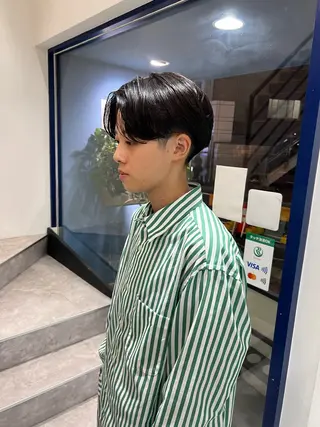 ショート パーマ メンズ 村山 豪歩のヘアスタイル