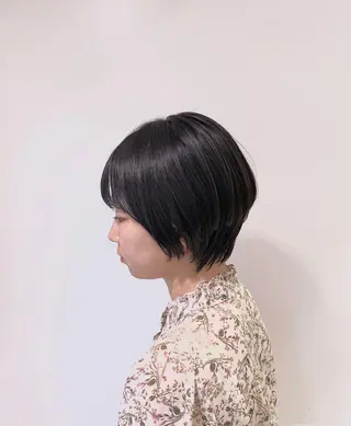 ショート ショート、ボブ/ 川鍋薫のヘアスタイル