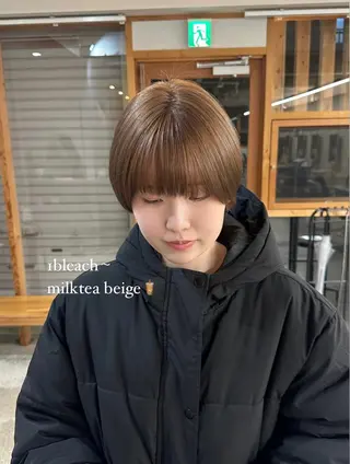 ショート カラー cipre あゆみのヘアスタイル