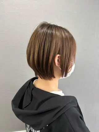 ショート RAYGLOW  by HEADLIGHT ひたちなか店所属・ナチュラル/ボブ/ レイヤー/後藤健吾のヘアスタイル