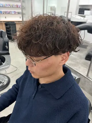 パーマ メンズ 土岐 仁/メンズ専門 パーマ特化美容師🌀のヘアスタイル