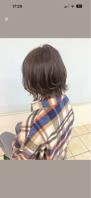 ミディアム カラー 相馬 一真のヘアスタイル