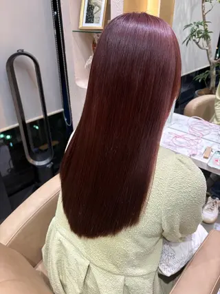 ロング Kanami/韓国風 /艶カラーのヘアスタイル