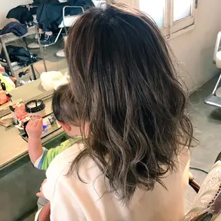 ミディアム こう ちゃんのヘアスタイル