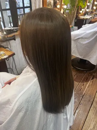 セミロング てづか りおのヘアスタイル