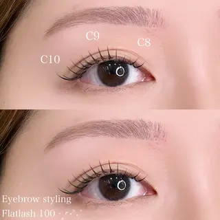 マツエク・マツパ Shiono Hinataのマツエク・マツパデザイン