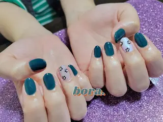 ネイル 💜bora .のネイルデザイン