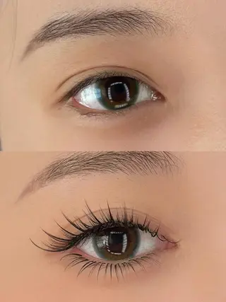 マツエク・マツパ Ai& Hitomiのマツエク・マツパデザイン