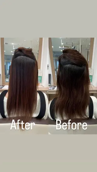 ロング パーマ 秋山 瑠夏のヘアスタイル