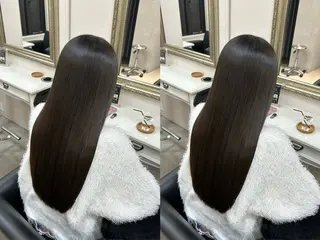 ロング えり 堀江/ボブ /艶髪/レイヤーのヘアスタイル