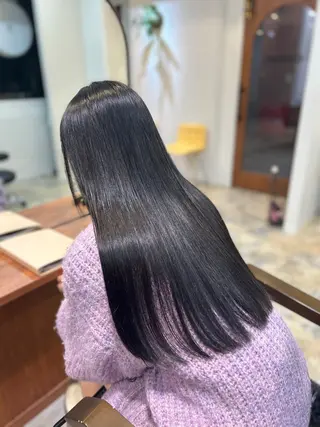 ロング collet岩崎駿王 /ハイトーン/艶髪のヘアスタイル