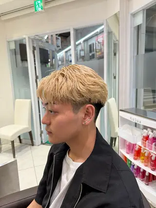 ショート 中村/艶カラー/ハイ ライト/髪質改善のヘアスタイル