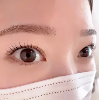 メンズ マツエク・マツパ アイブロウ eyelash salon 3+所属・3+ MIYUKIのマツエク・マツパデザイン