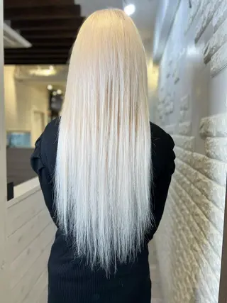 ロング カラー ヘアアレンジ Shelltie Fiel (シェルティフィエル)所属・次世代シールエクステ 錦糸町 小泉 朋之のヘアスタイル