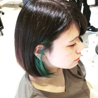 ショート カラー 山本 将史のヘアスタイル