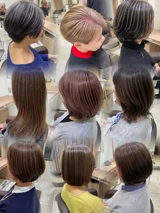 ショート カラー 寺内 紳悟のヘアスタイル