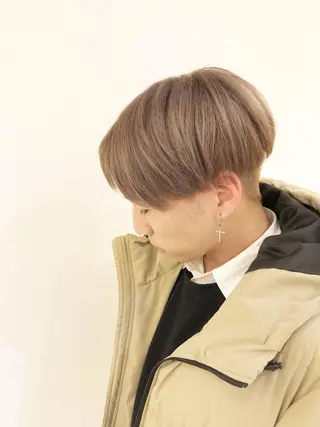 ショート カラー 美髪改善×シールエク ステ/ヨシモトカンジのヘアスタイル