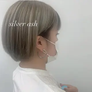 ショート カラー ヘアーメイクWiLL 西宮店所属・川上 紗也加のヘアスタイル