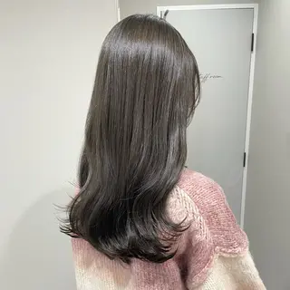 ロング カラー 江本真由香 透明感/艶カラー🍃のヘアスタイル