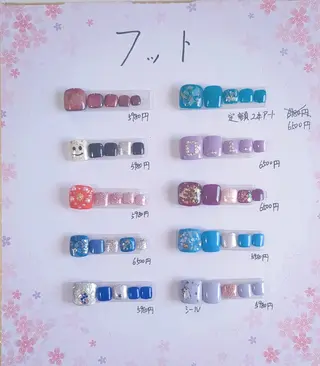 ネイル E·U·B ネイル所属・横浜市中区曙町 E·U·Bネイルのネイルデザイン