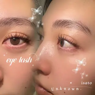 マツエク・マツパ 姫路 Unknown所属・Unknown.姫路 いさと🍓のマツエク・マツパデザイン