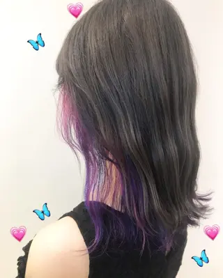 ミディアム カラー EMANON新宿東口所属・新宿駅近♡個室 ♡関口三都季🌜のヘアスタイル