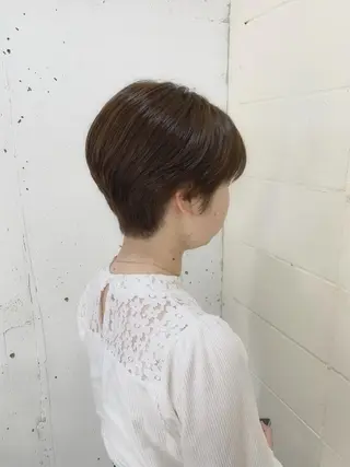 ショート カラー 千葉駅徒歩1分✂︎ 宮内のヘアスタイル