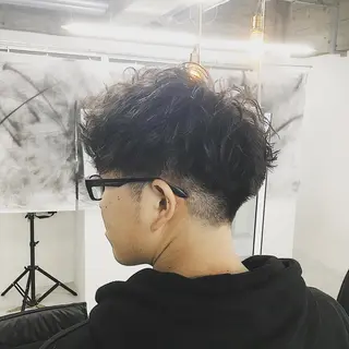 パーマ メンズ メンズサロンLOSS所属・メンズサロン rootのヘアスタイル