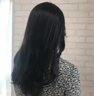 セミロング カラー abilita AZUSAのヘアスタイル