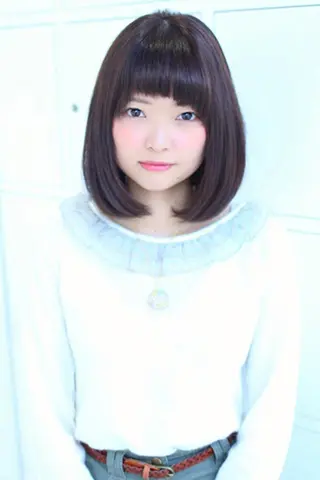 ミディアム charme【 シャルム 】所属・ボブ/レイヤー/ nanamiのヘアスタイル