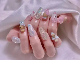 ネイル 長さだし専門店 M2　rikaのネイルデザイン