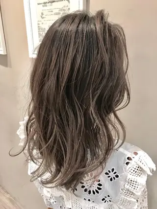 セミロング 神野 雅樹のヘアスタイル