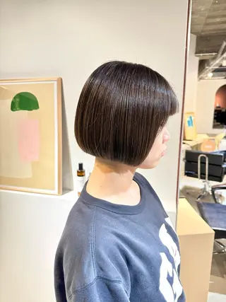 ショート 髪質改善スペシャリス ト長尾勇弥/梅田中津のヘアスタイル