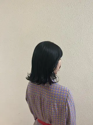 ミディアム カラー fore所属・橋爪 明日香のヘアスタイル