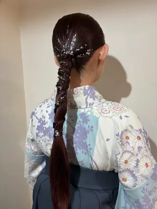 ロング COLO✨️ 白川綺香のヘアスタイル