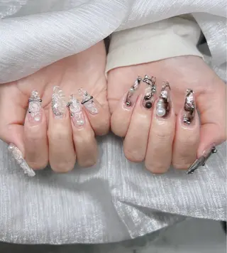 ネイル Lee Nails チップ長さだし専門店のネイルデザイン
