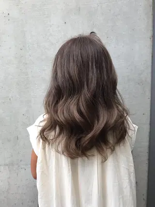 セミロング カラー cfr professional artist salon所属・佐野 智史のヘアスタイル