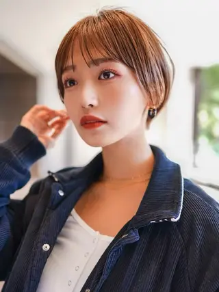 ショート カラー 鈴木 海都のヘアスタイル