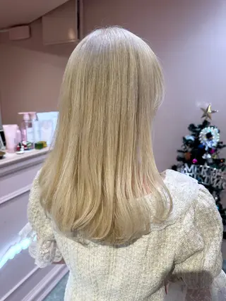 ロング カラー 🐰🎀艶髪特化 yuzuka🎀🐰のヘアスタイル