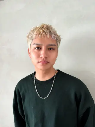 メンズ 山中 束真のヘアスタイル