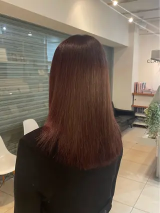 セミロング カラー すずな【レディース カットモデル募集中】のヘアスタイル