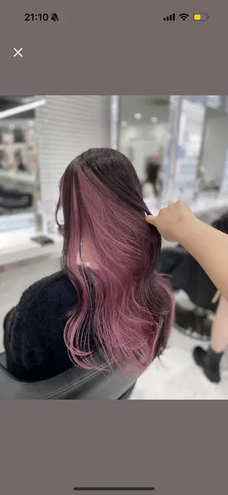 ロング カラー 韓国スタイル🇰🇷 トレンドレイヤー🪡のヘアスタイル